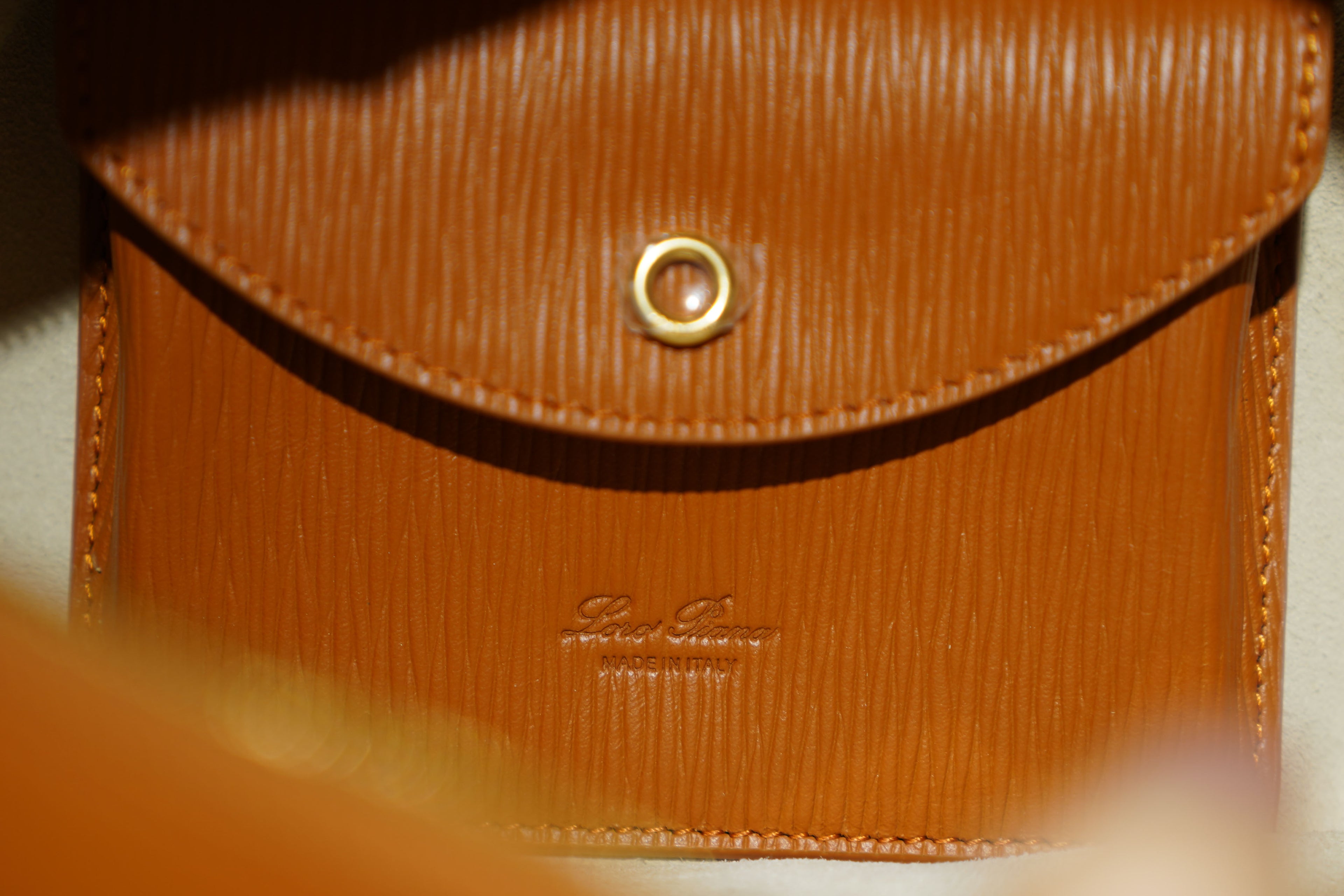 Loro Piana | Extra Bag L27 – Leather – Brown – Gold Hardware