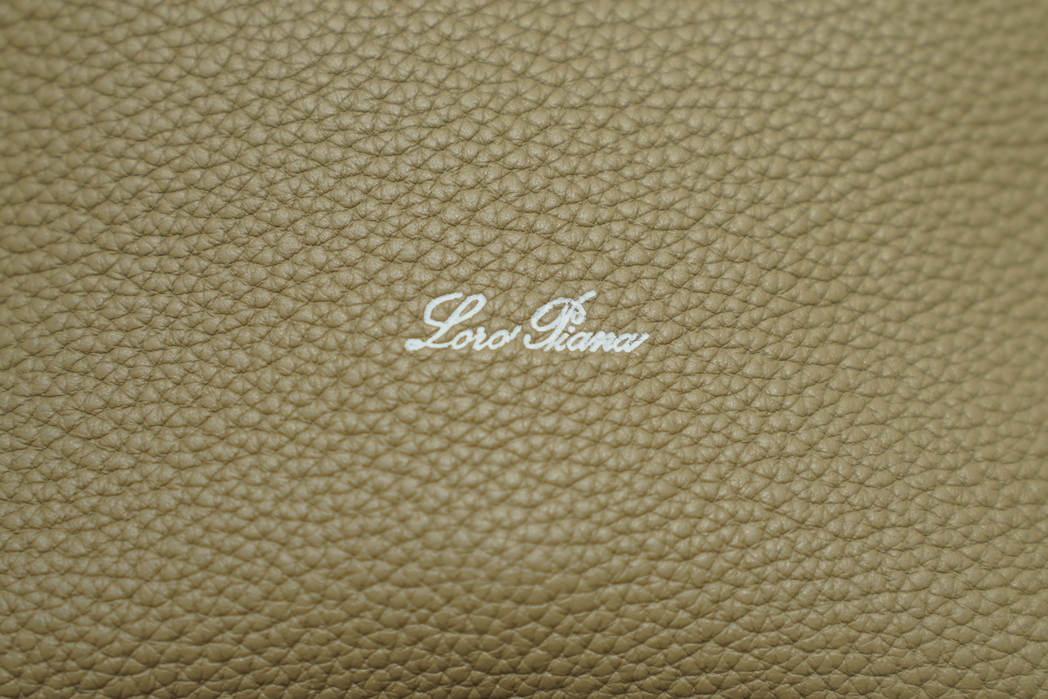 Loro Piana | Bale Bag (Small) – Leather – Beige – Gold Hardware