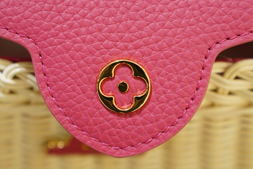 Louis Vuitton | Capucines Medium – Woven Straw – Beige – Gold Hardware