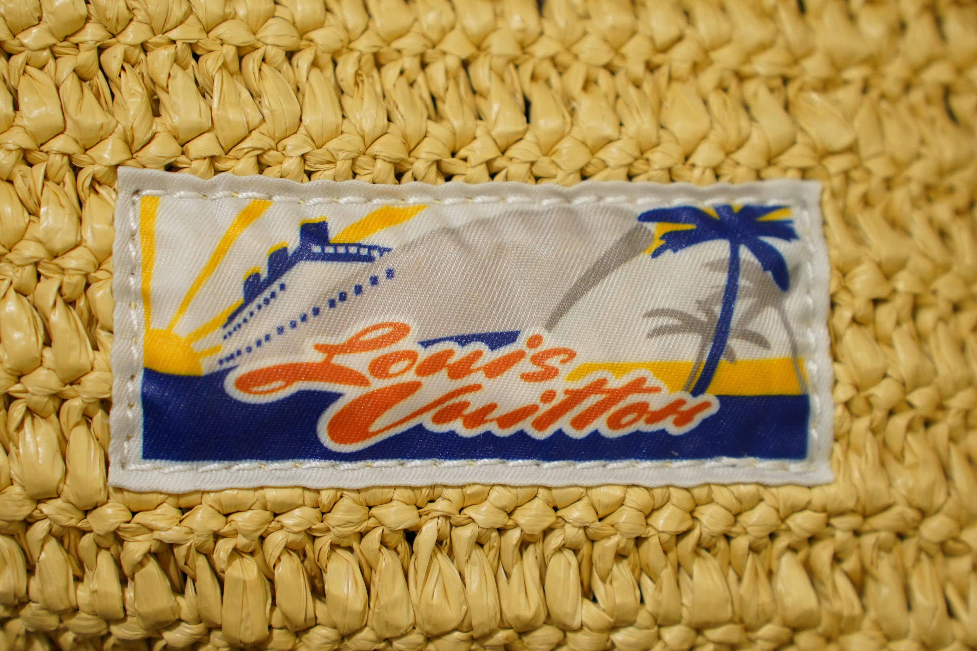 Louis Vuitton | Neverfull – Straw – Yellow – Black Hardware