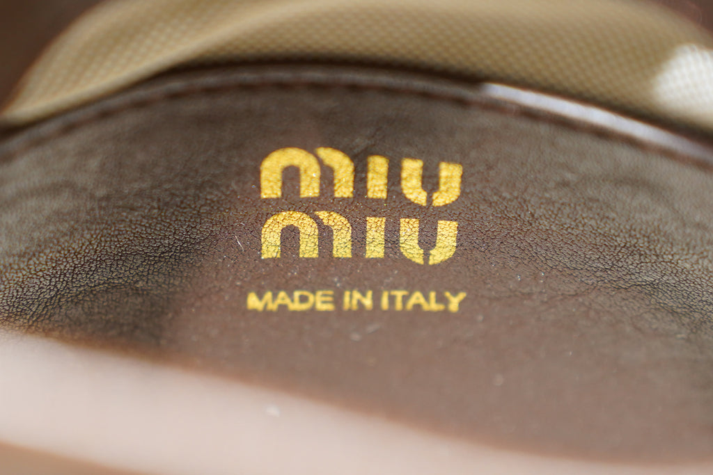 Miu Miu | Mini Bag (Mini) – Leather – Brown – Gold Hardware