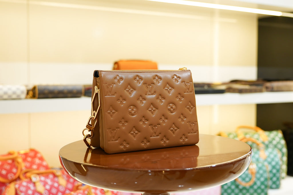 Louis Vuitton | Coussin-Small – Leather – Brown – Gold Hardware