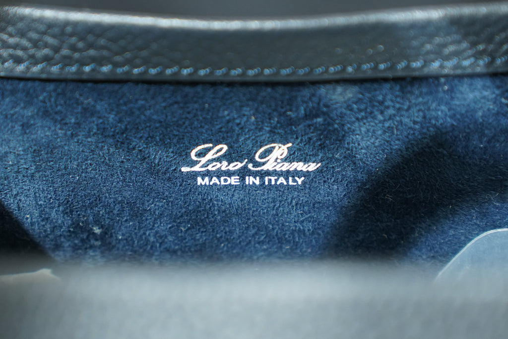 Loro Piana | Bale Bag (Small) – Leather – Black – Gold Hardware