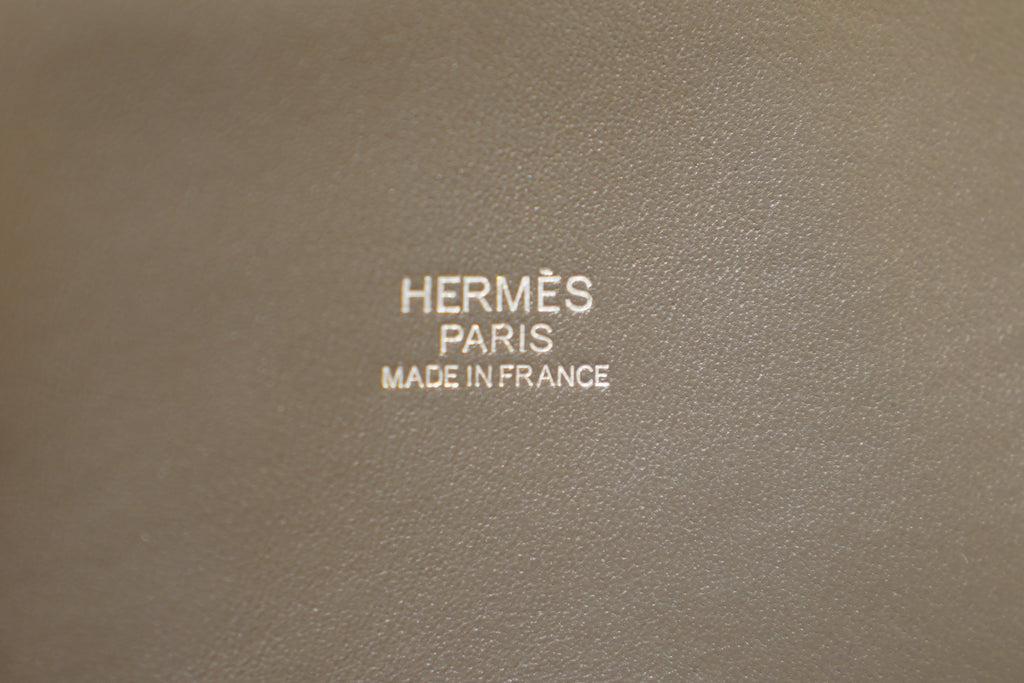 Hermes | Bolide 31 – Togo Leather – Grey – Gold Hardware