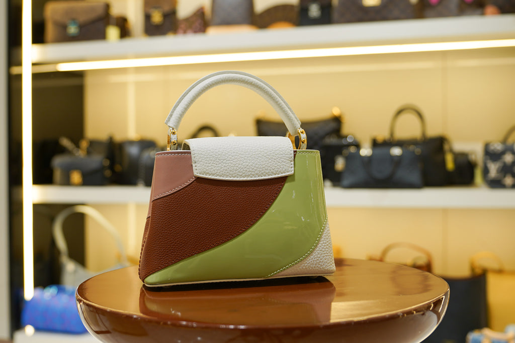 Louis Vuitton | Capucines Medium – Leather – Multicolor – Gold Hardware