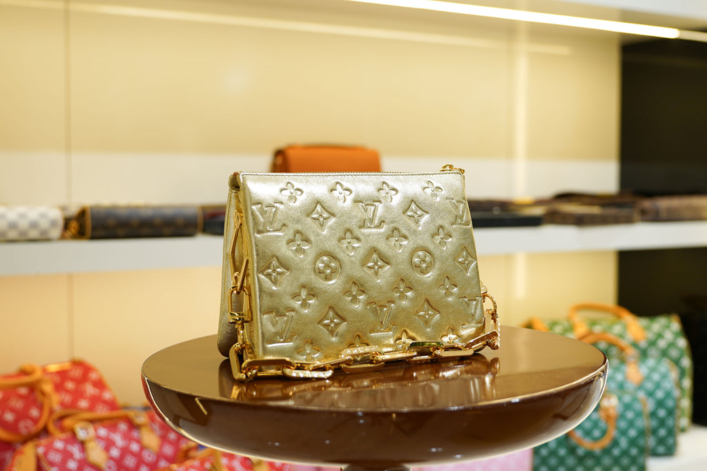 Louis Vuitton | Coussin-Small – Leather – Gold – Gold Hardware