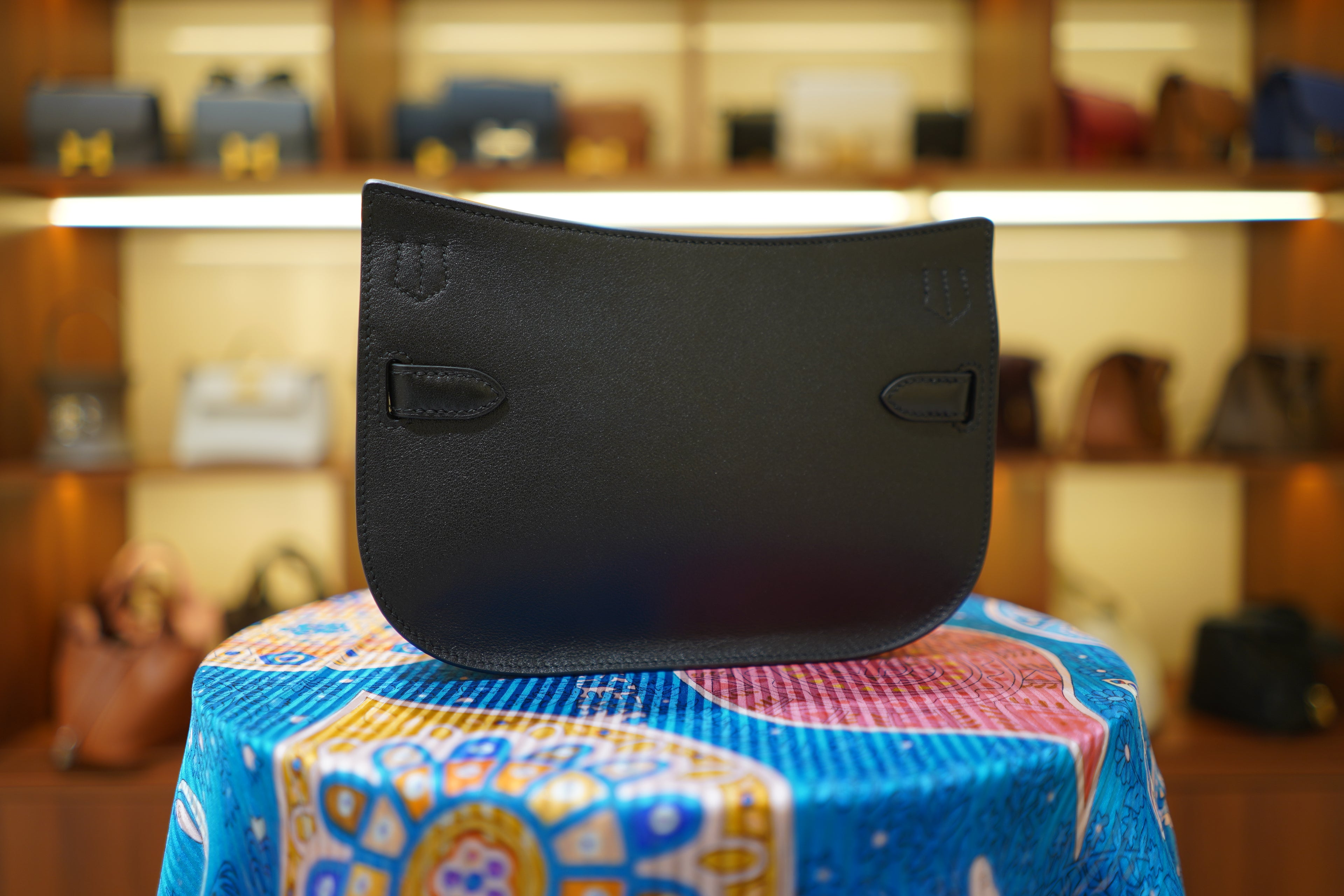 Hermes | Jypsiere – Epsom – Black – Silver Hardware