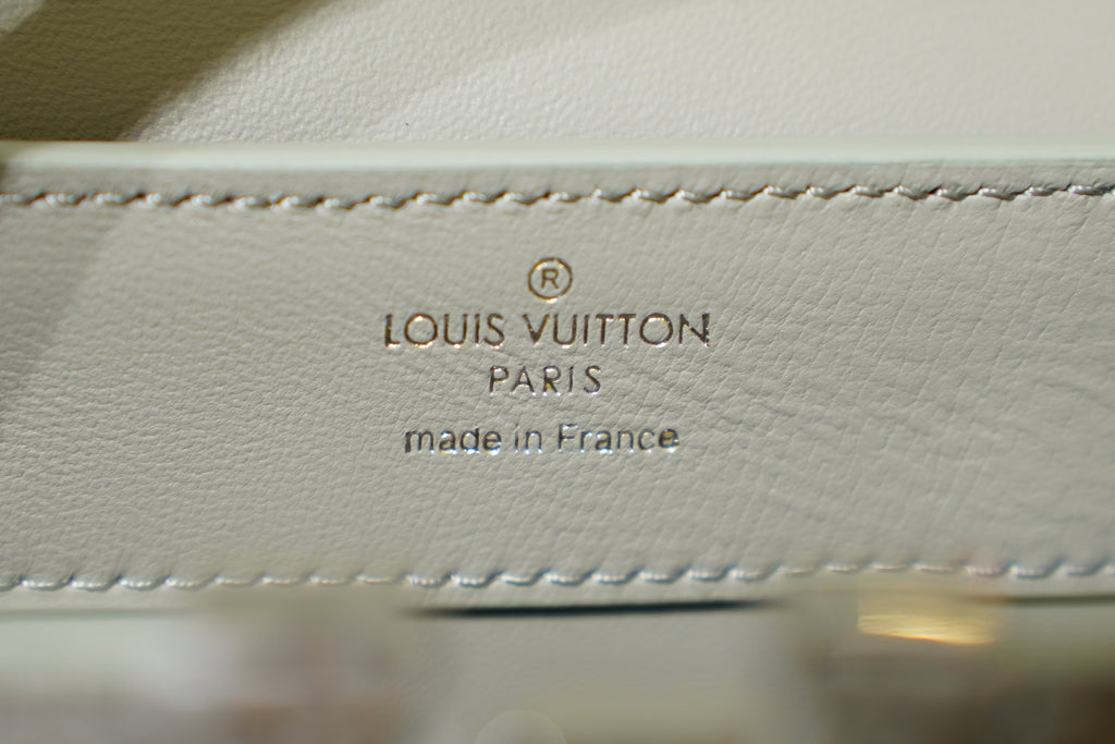 Louis Vuitton | Capucines Medium – Python – Grey – Silver Hardware
