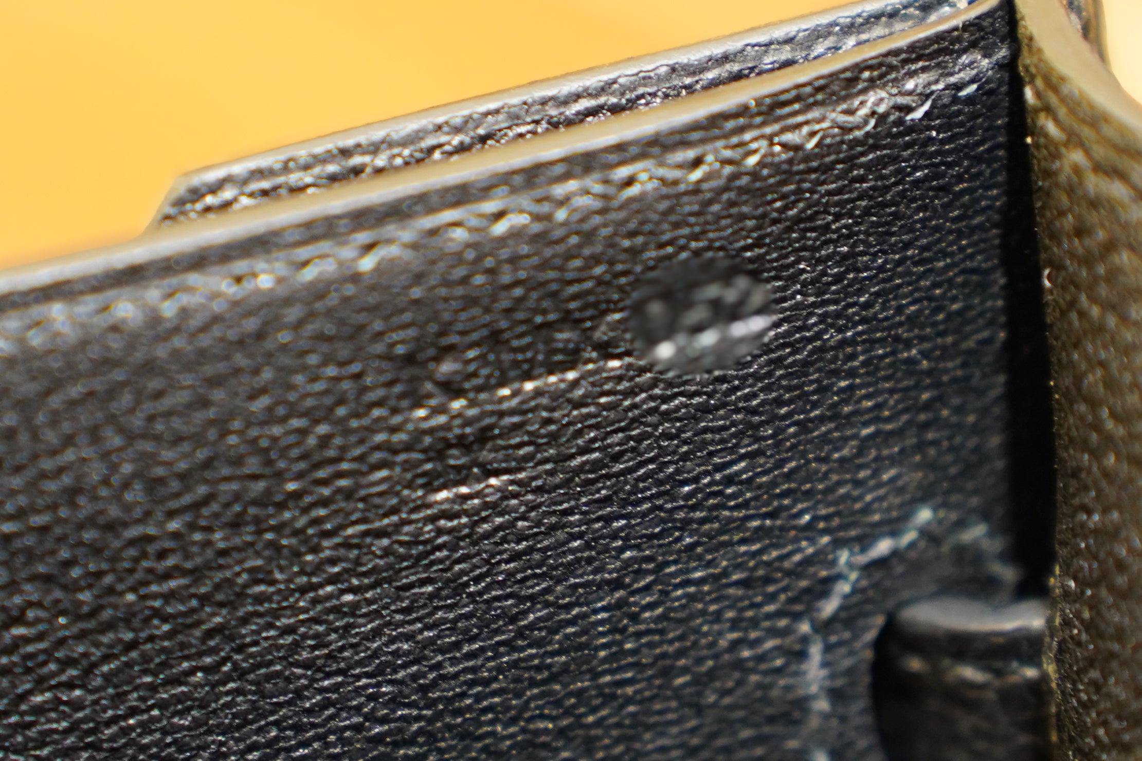 Hermes | Kelly Depeches 25 – Canvas – White and Black – Silver Hardware