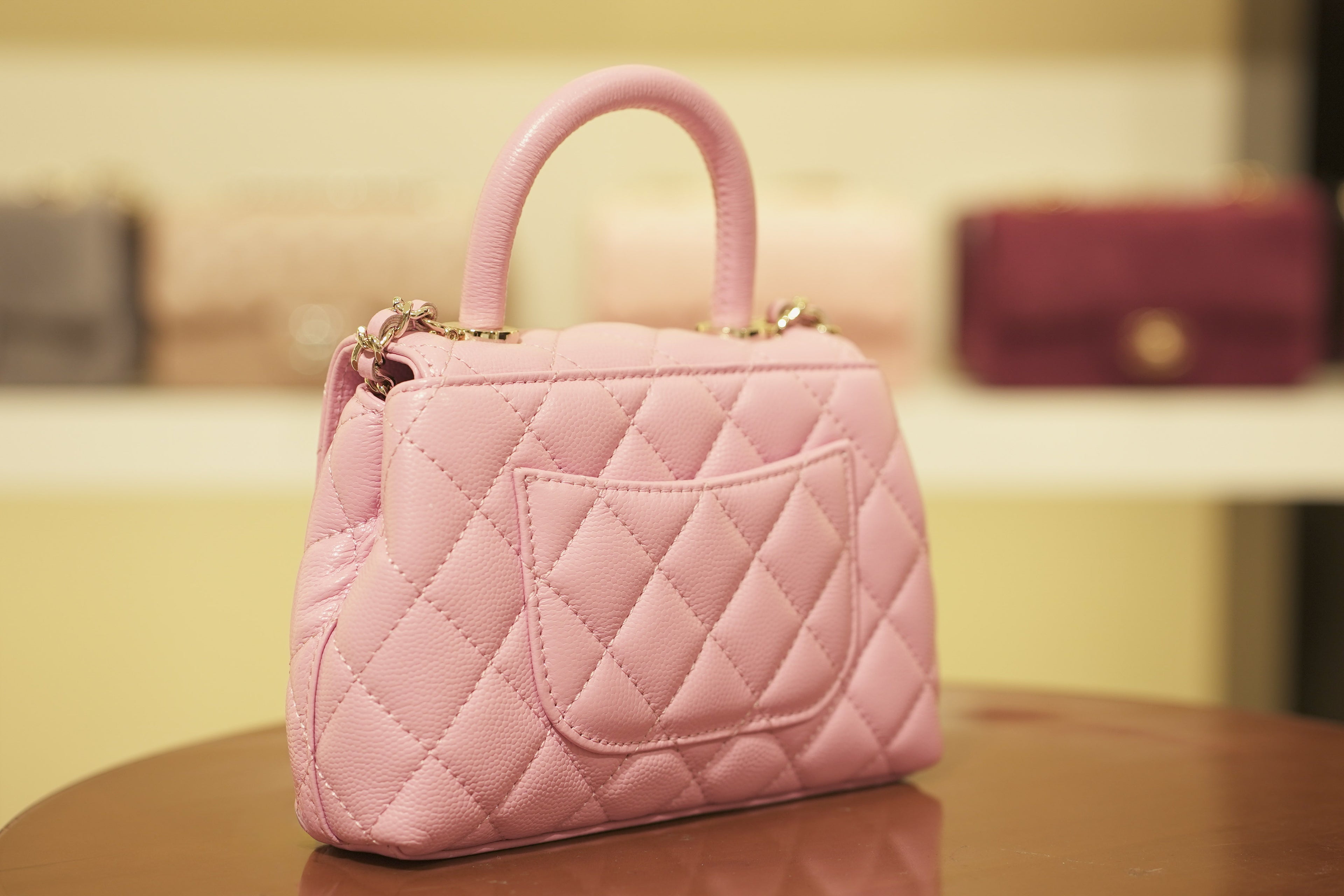 Chanel | Coco Mini – Lambskin – Pink – Gold Hardware