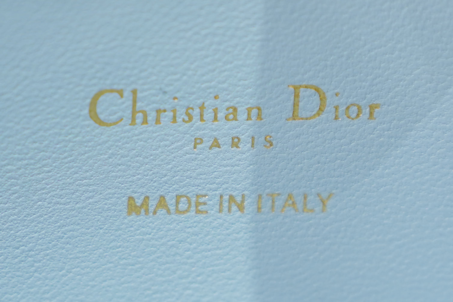 Dior | Miss Dior – Lambskin – Gray – Gold Hardware