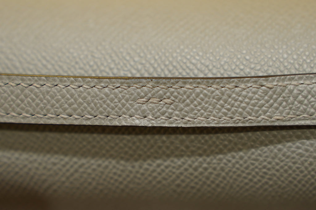 Hermes | Constance – Epsom – Grey – Silver Hardware