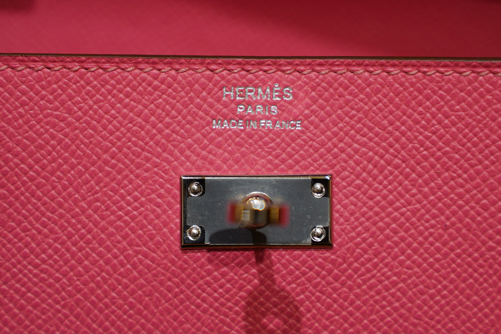 Hermes | Kelly To Go Wallet – Epsom – Pink – Silver Hardware