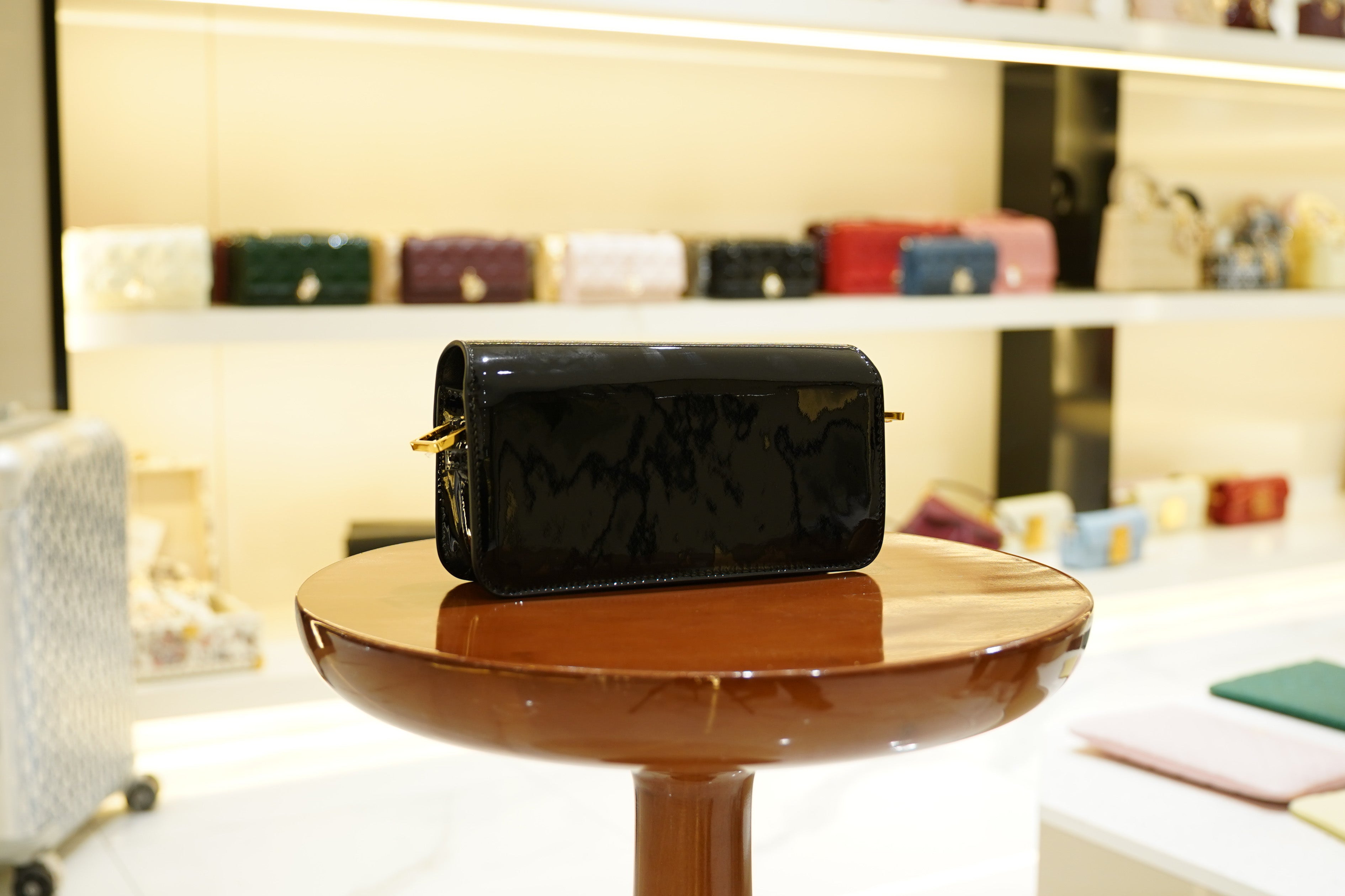 Dior | Miss Dior – Patent Leather – Black – Gold Hardware