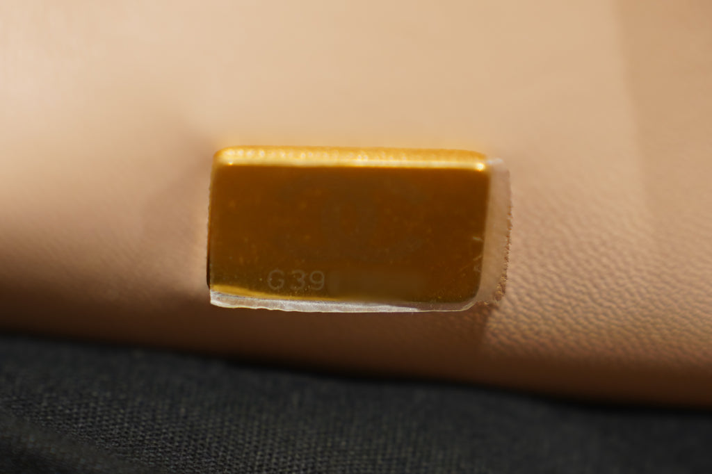 Chanel | Square Mini Flap Bag – Leather – Beige – Gold Hardware