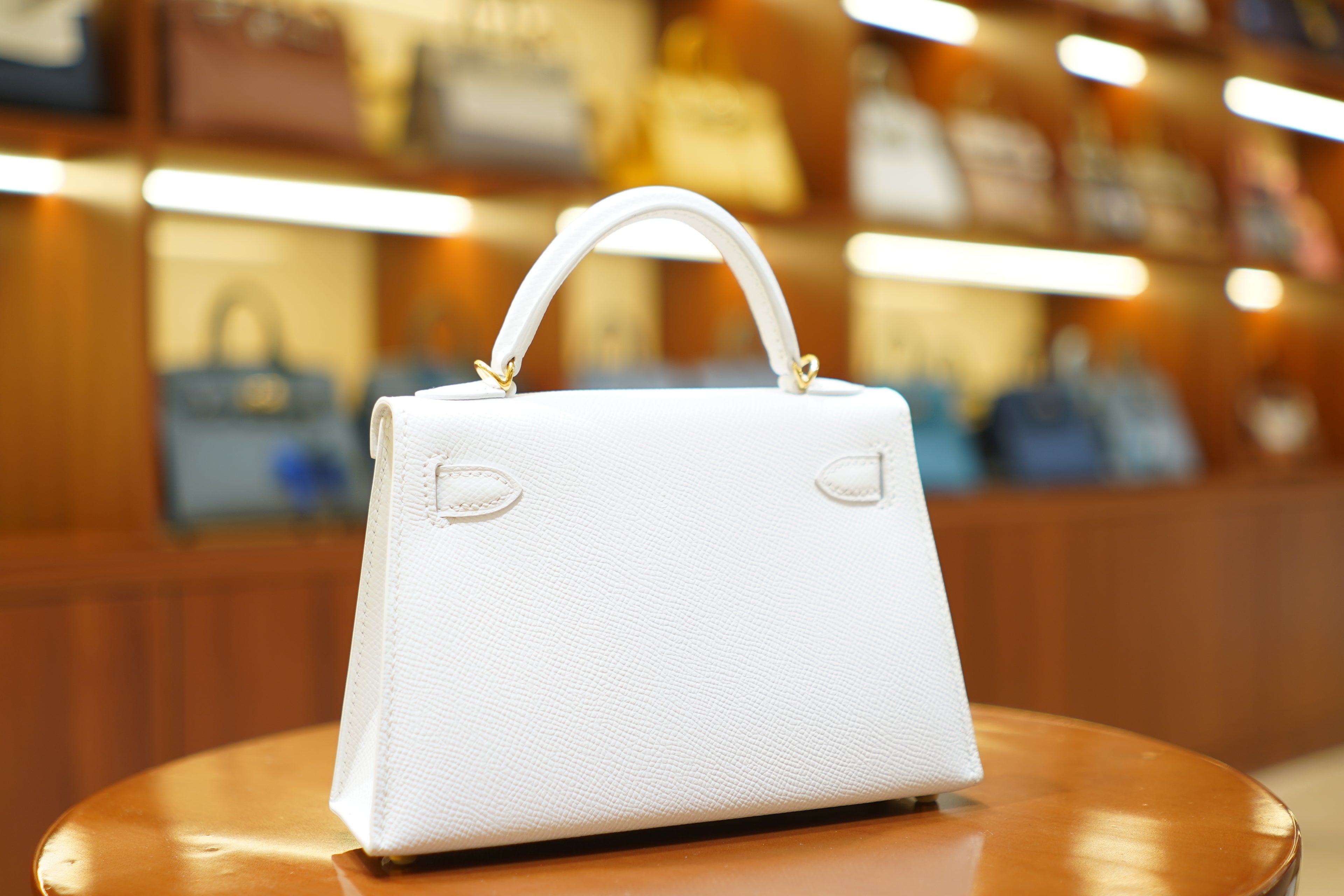 Hermes | Mini Kelly – Epsom – White