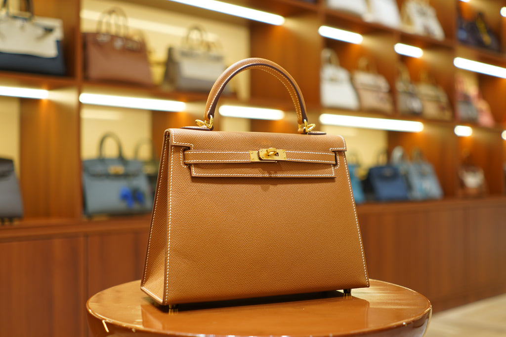 Hermes | Kelly 25 – Epsom – Gold – Gold Hardware