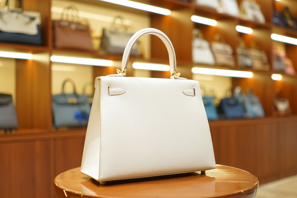 Hermès | Келли 25 – Того – Крей – Золотая фурнитура