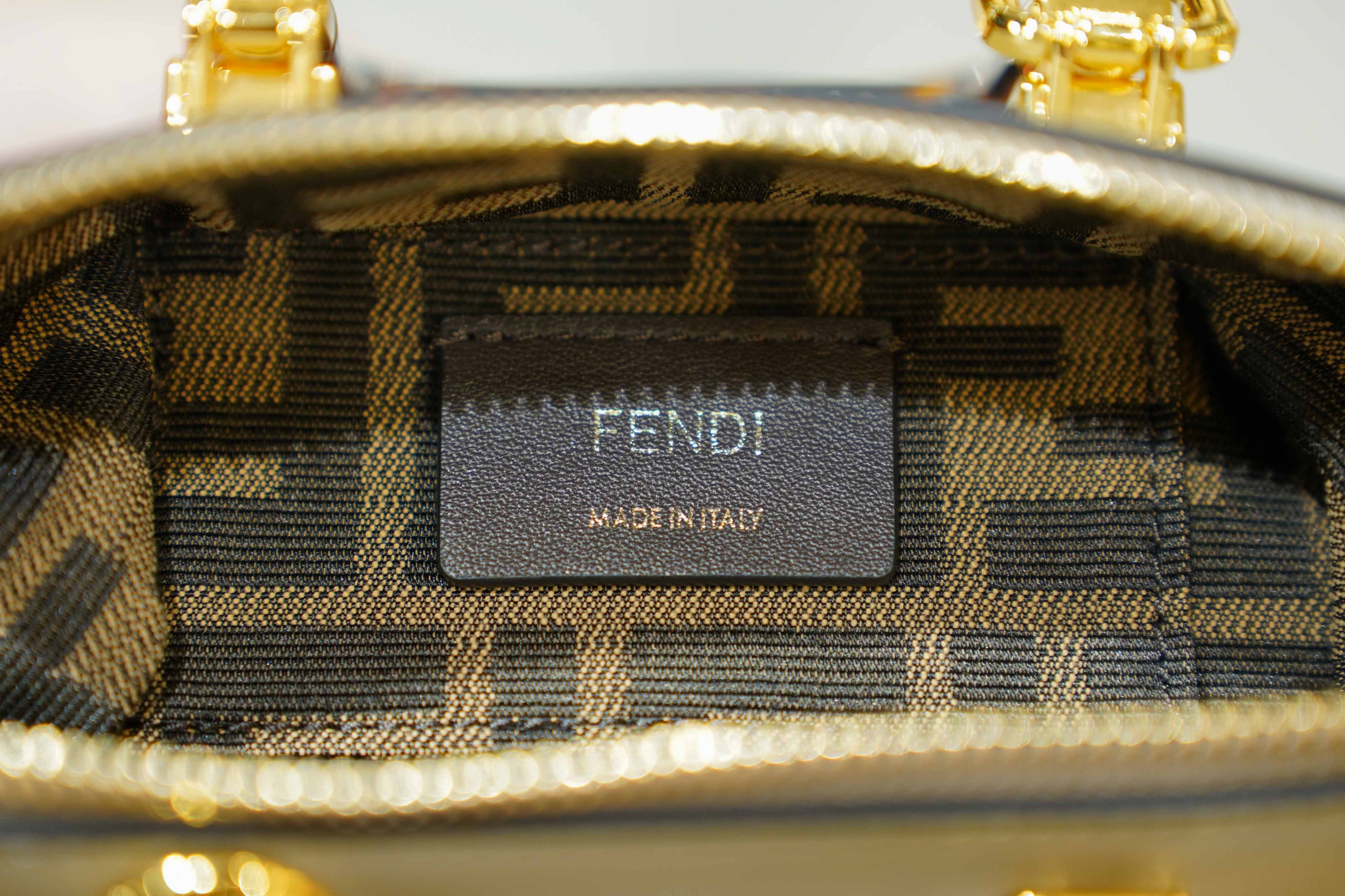 Fendi | By The Way Bag – Leather – Grey – Gold Hardware