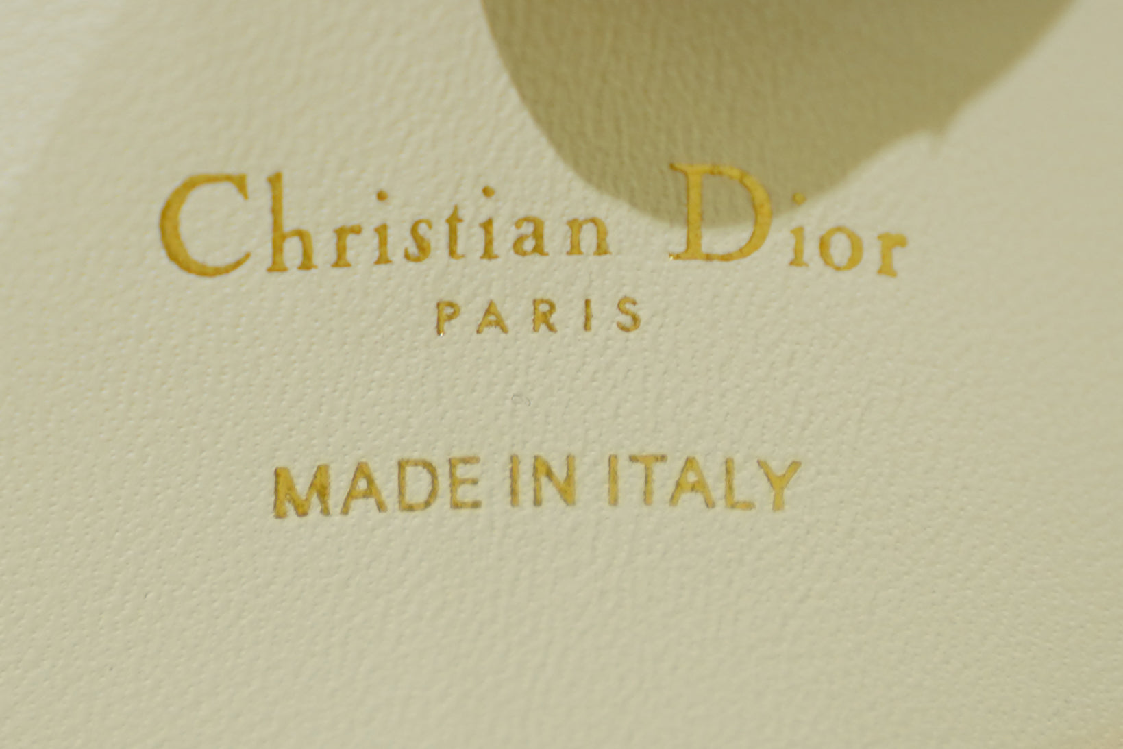 Dior | Miss Dior – Lambskin – Beige – Gold Hardware