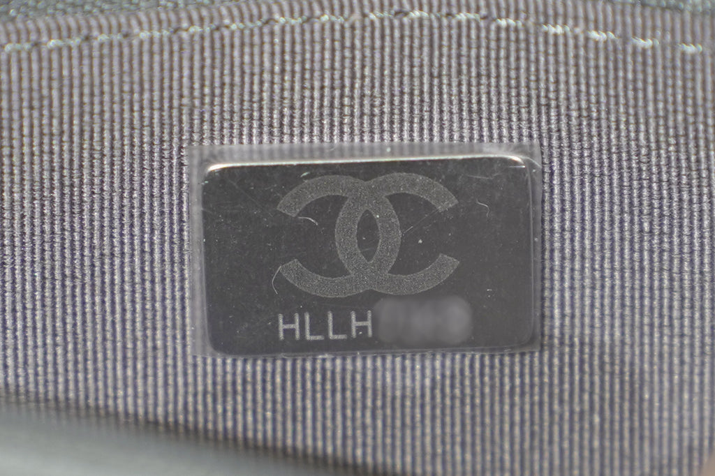 Chanel | Wallet on Chain – Lambskin – Grey – Silver Hardware