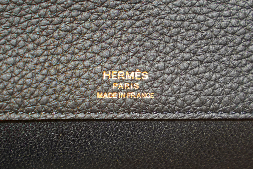 Hermes | Kelly Depeches 25 – Epsom – Black – Gold Hardware