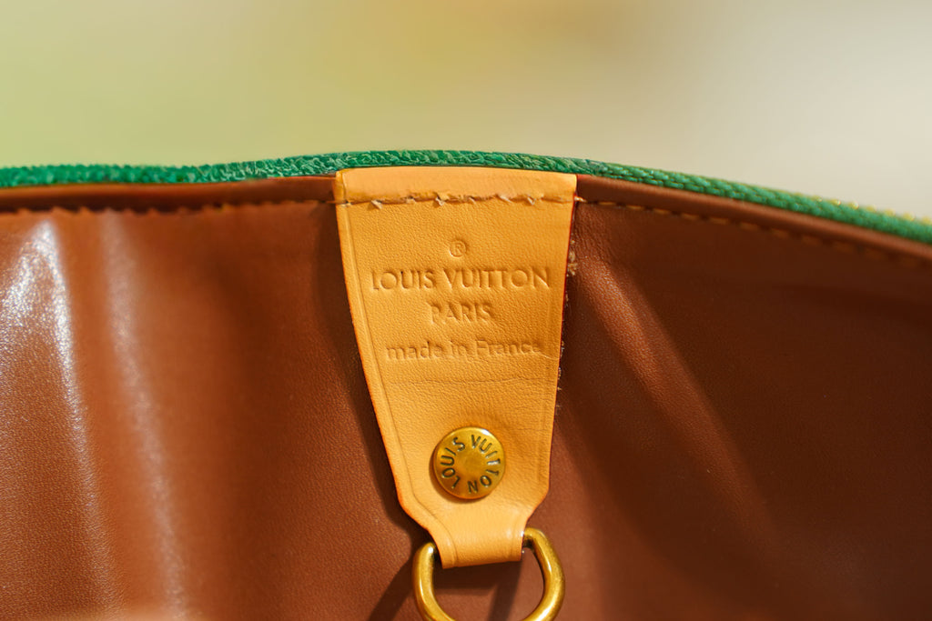 Louis Vuitton | Speedy – Canvas – Green – Gold Hardware