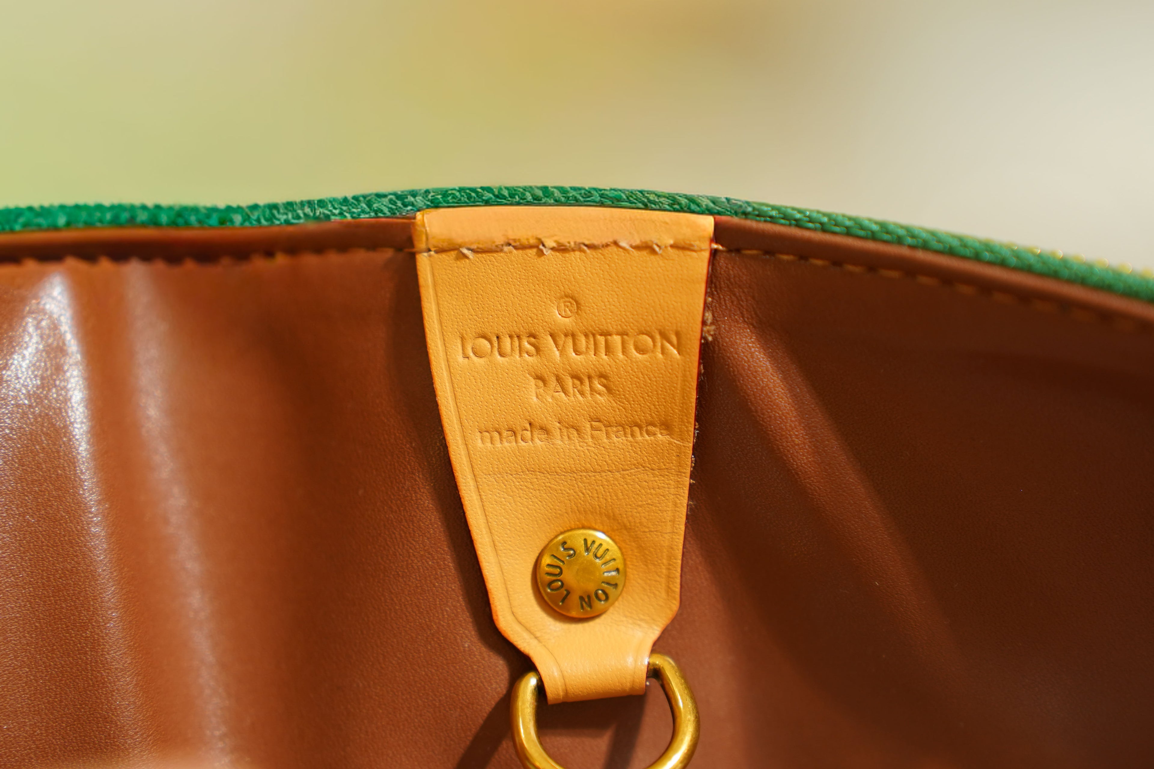 Louis Vuitton | Speedy – Canvas – Green – Gold Hardware