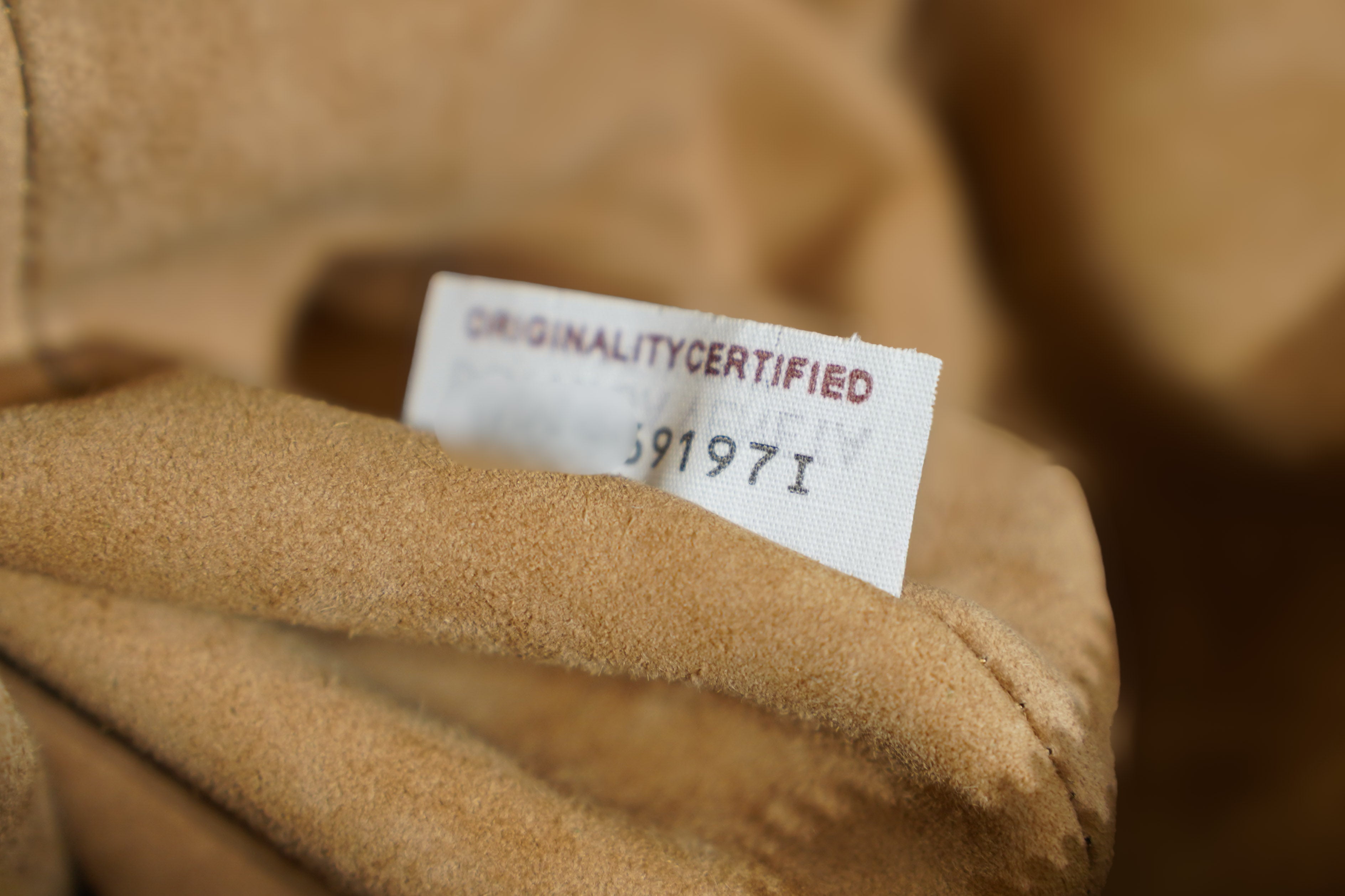 Bottega Veneta | Jodie (Large) – Suede – Beige – Gold Hardware