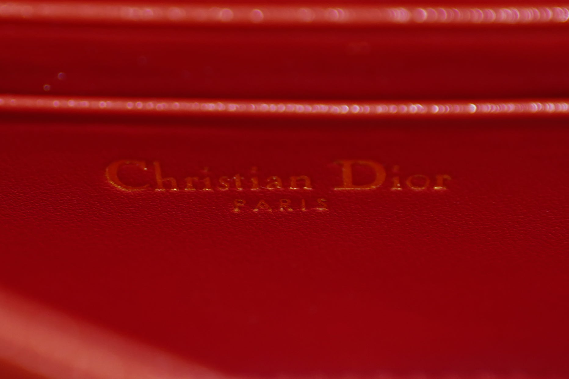 Dior | My Dior Mini Bag – Lambskin – Red – Gold Hardware