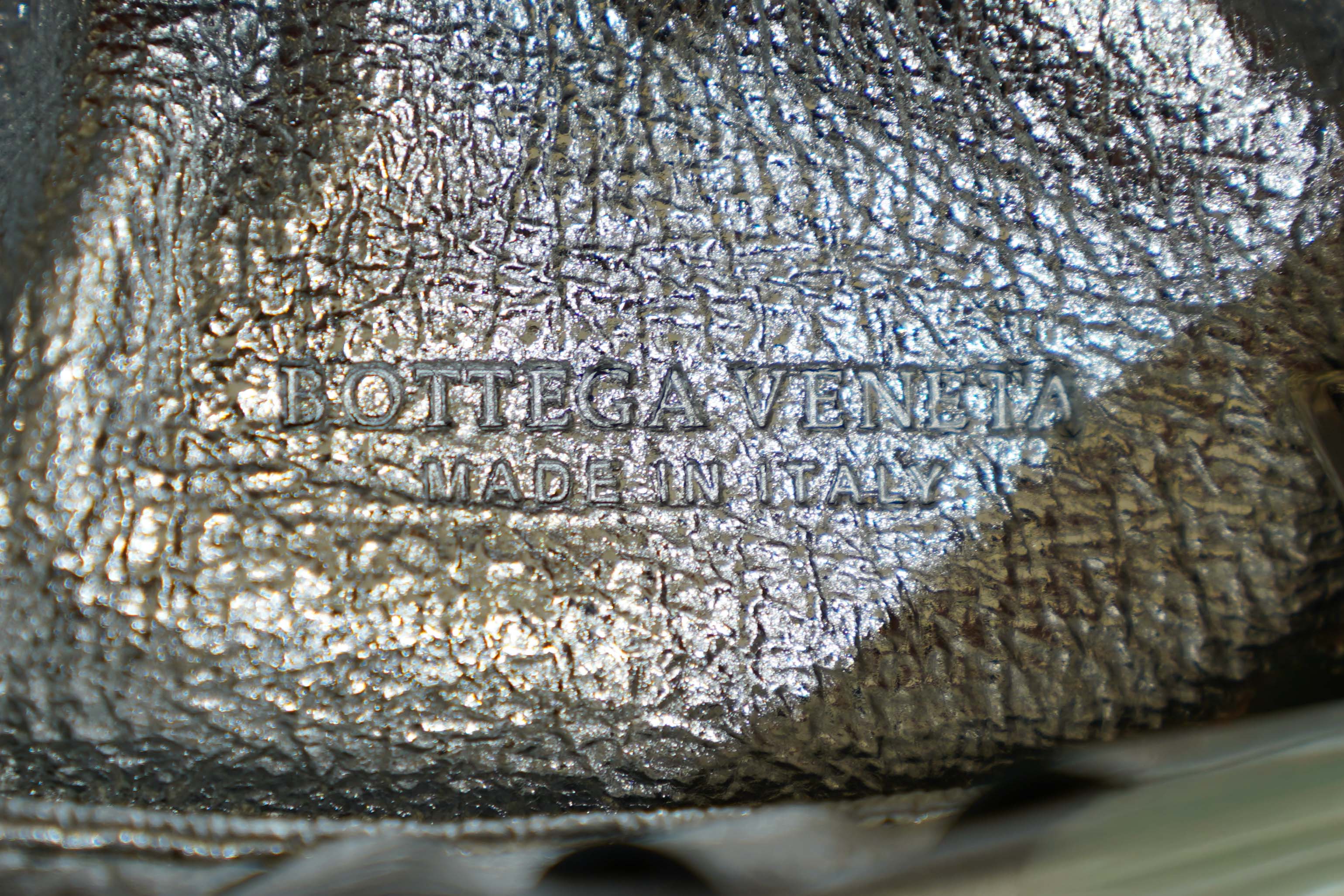 Bottega Veneta | Jodie – Leather – Silver – Silver Hardware