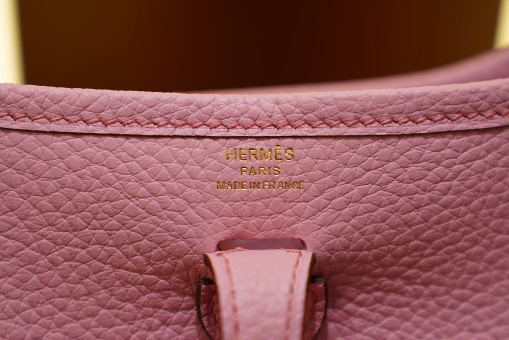 Hermes | Evelyne Small – Epsom – Pink – Gold Hardware
