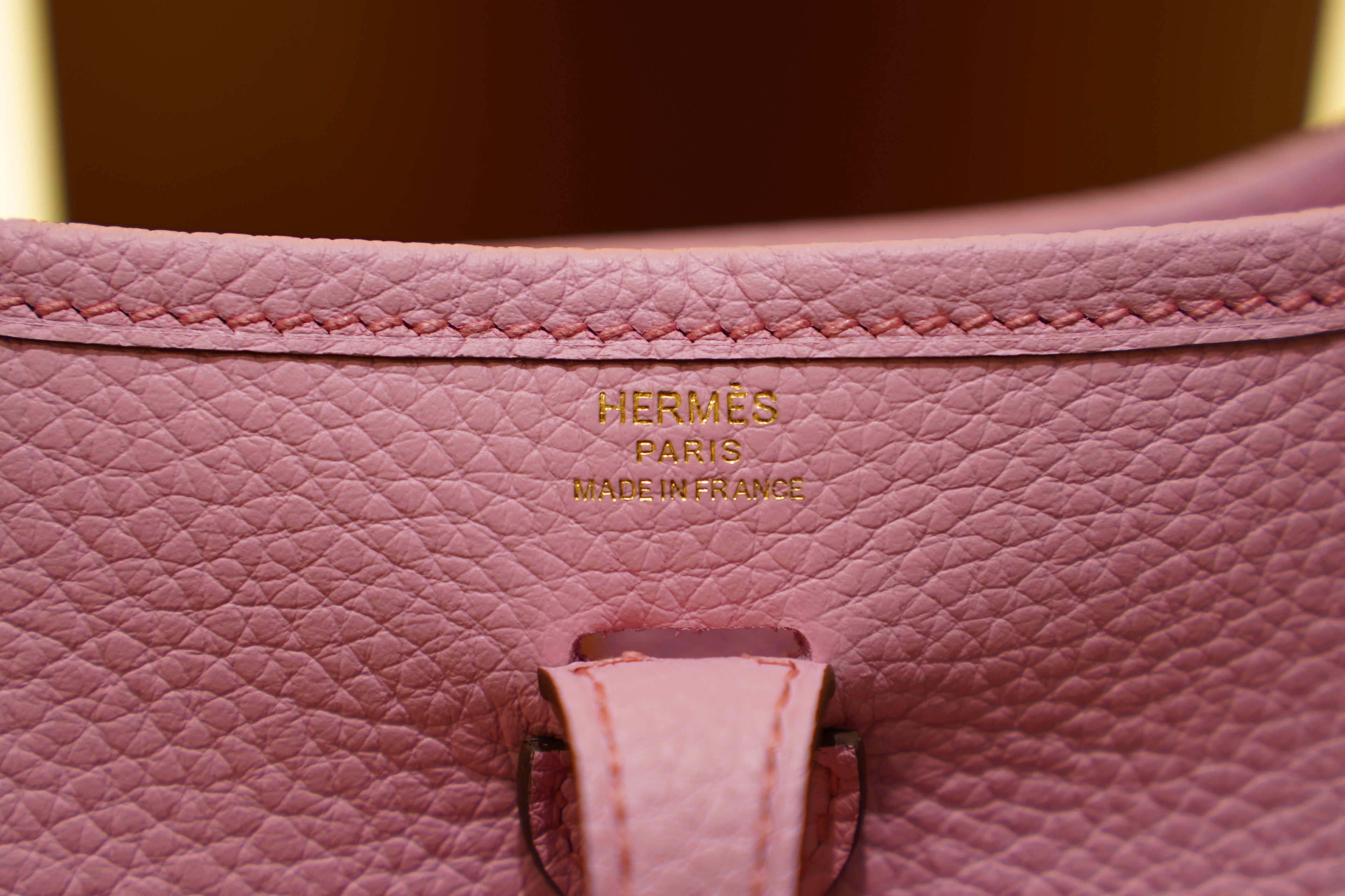 Hermes | Evelyne Small – Epsom – Pink – Gold Hardware