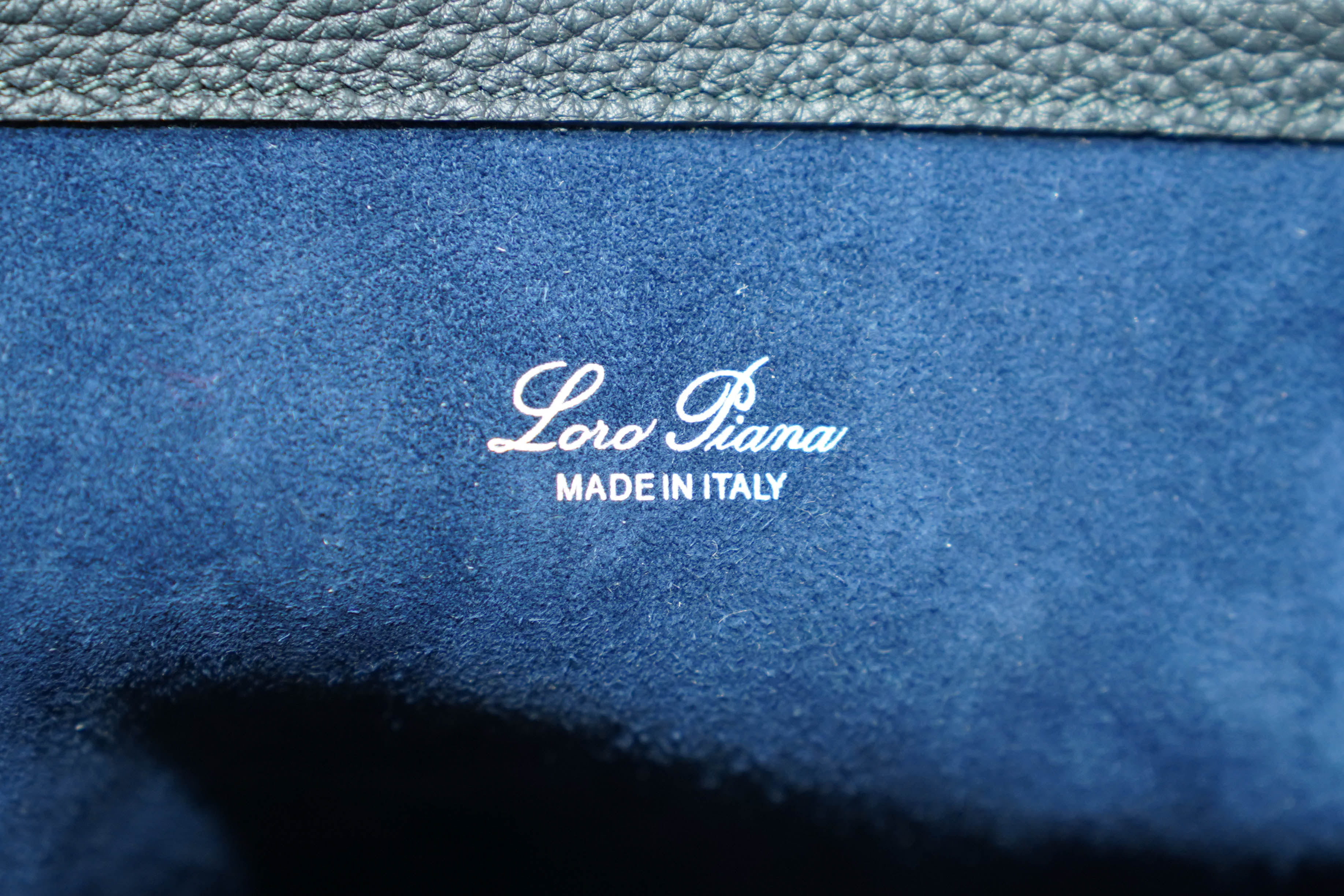 Loro Piana | Bale Bag (Large) – Leather – Black – Silver Hardware