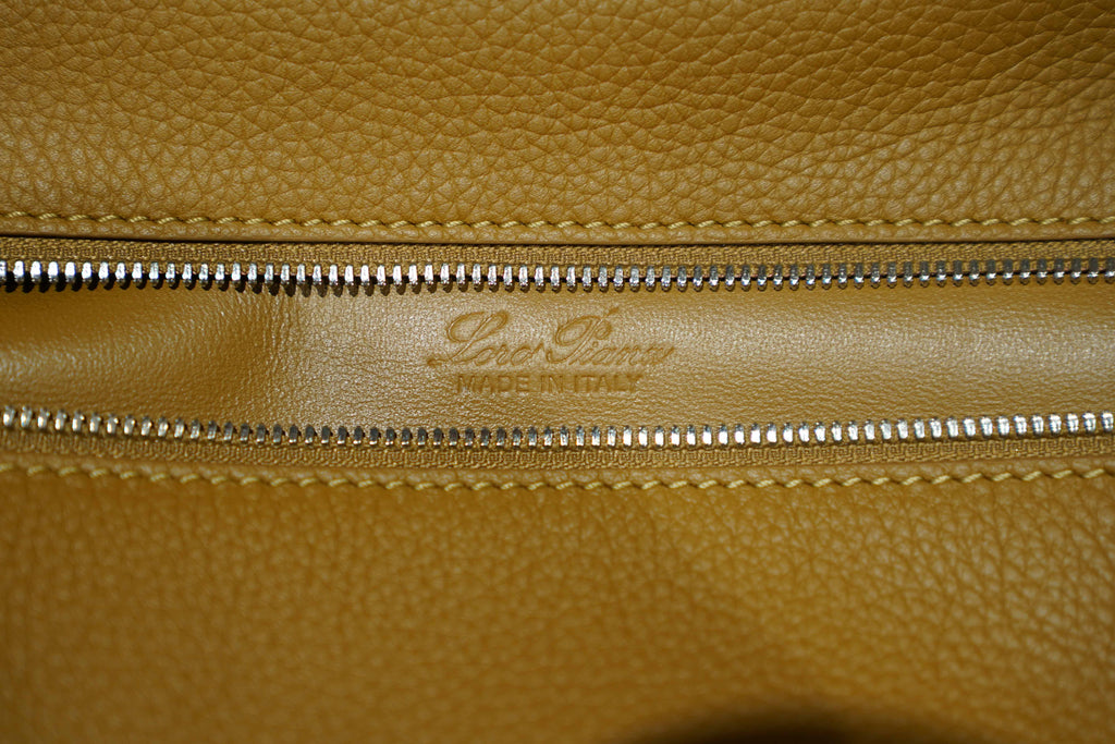 Loro Piana | Extra Bag L27 – Leather – Tan – Silver Hardware