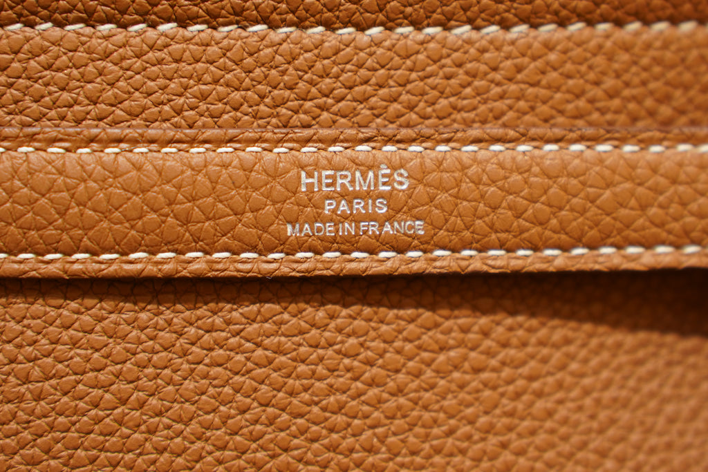 Hermes | Bolide 31 – Medium – Togo – Tan – Palladium Hardware