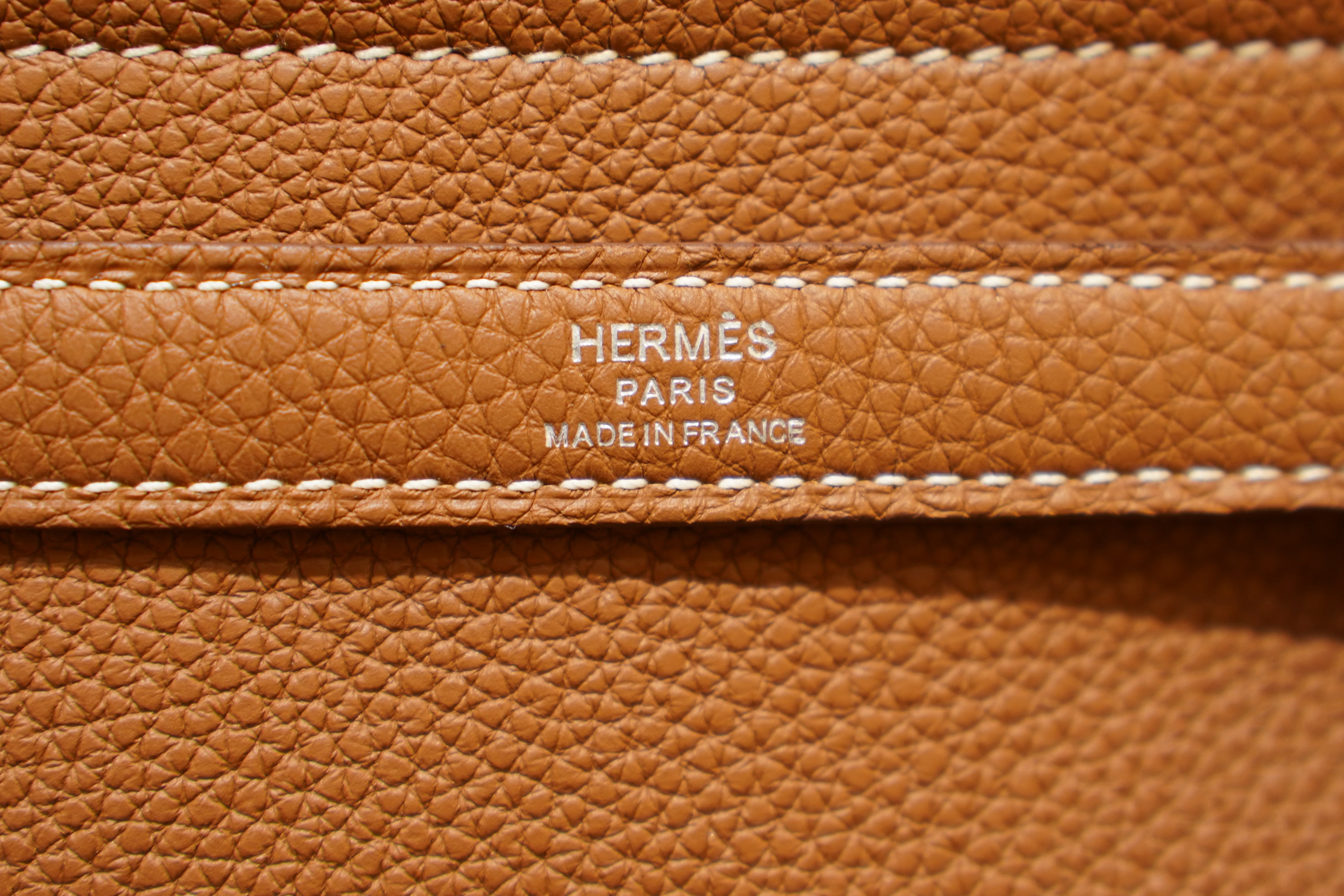 Hermes | Bolide 31 – Medium – Togo – Tan – Palladium Hardware