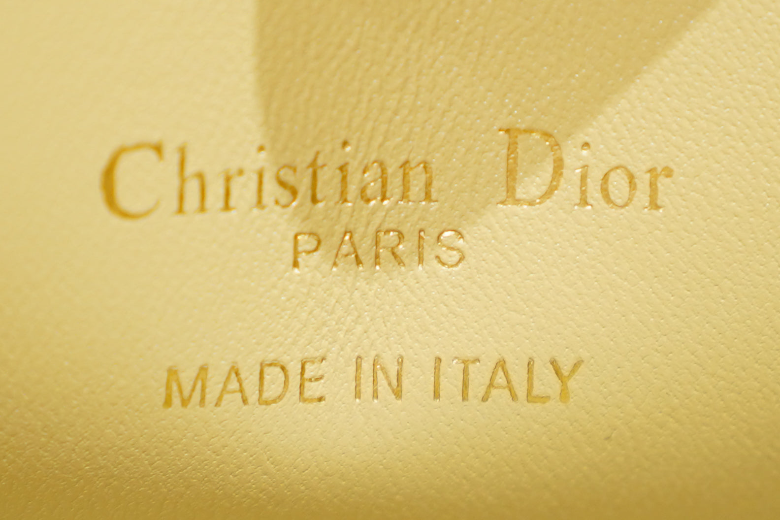 Dior | Miss Dior – Patent Leather – Beige – Gold Hardware