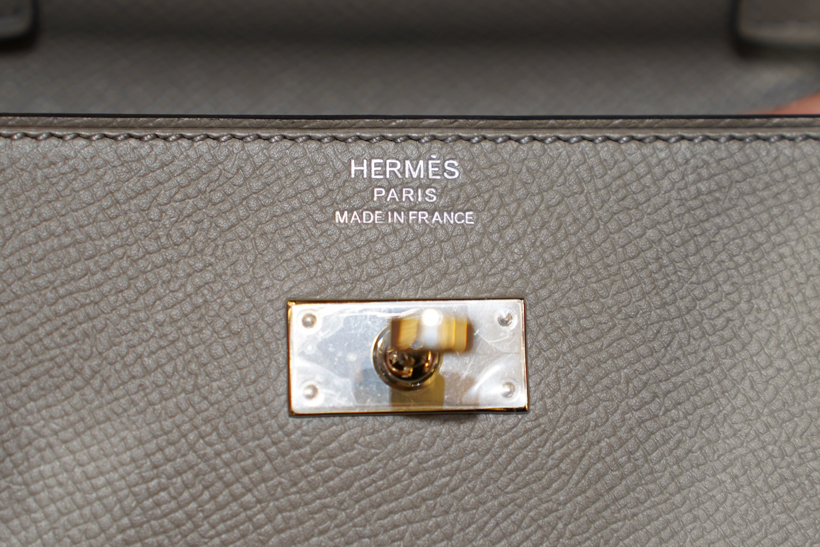 Hermes | Kelly – 28 – Epsom – Grey – Silver Hardware