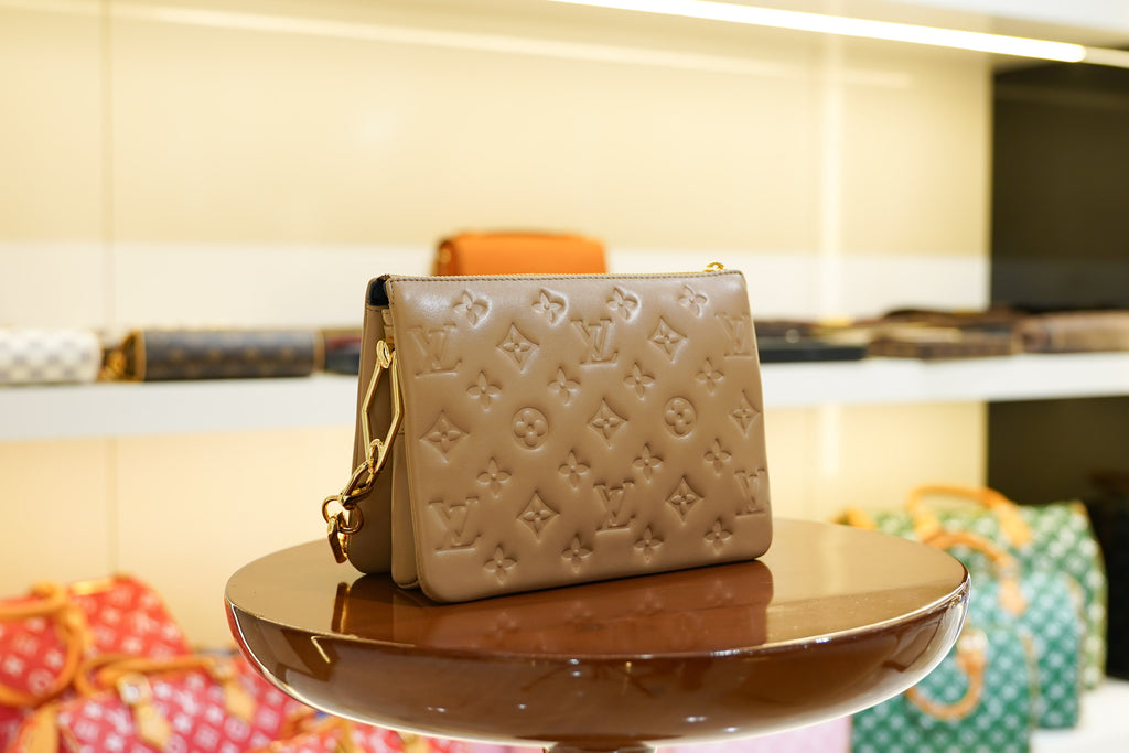 Louis Vuitton | Coussin-Small – Leather – Brown – Gold Hardware
