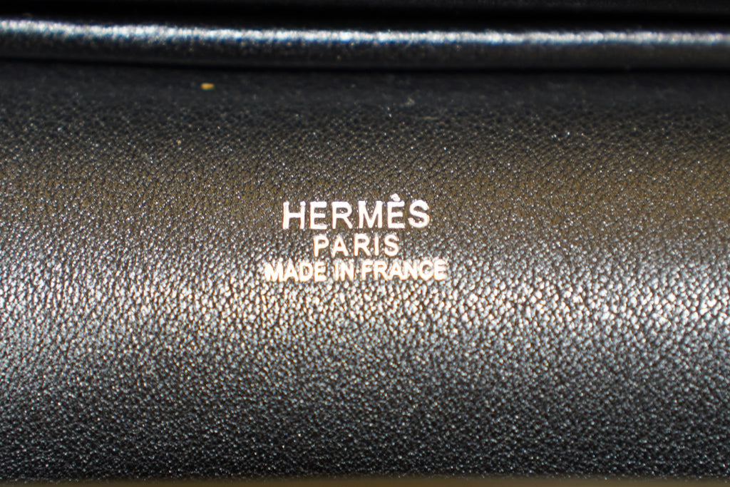 Hermes | Jypsiere – Epsom – Black – Silver Hardware