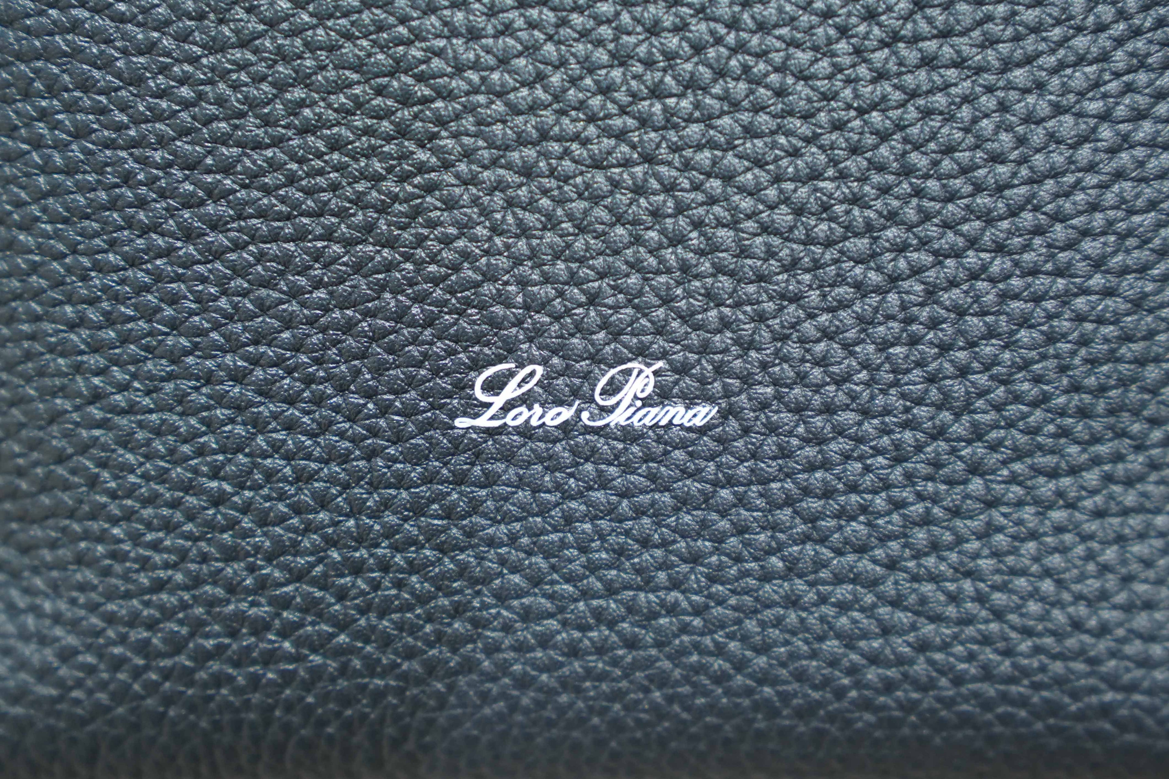 Loro Piana | Bale Bag (Small) – Leather – Black – Gold Hardware