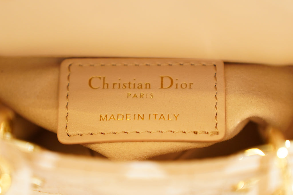 Dior | Lady Dior (Mini) – Lambskin – Rose Poudre – Gold Hardware