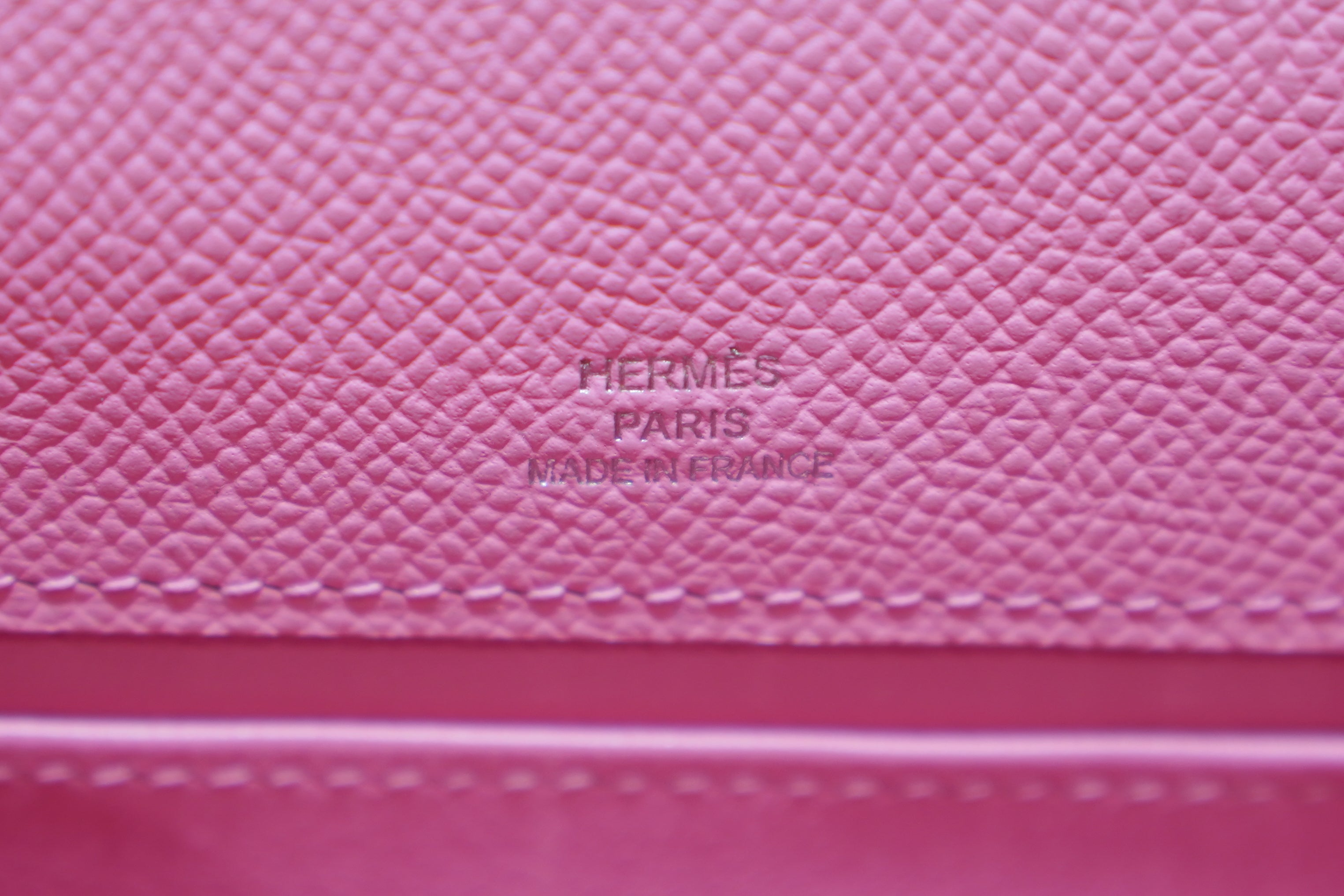 Hermes | Kelly Pochette – Epsom Leather – Pink – Gold Hardware