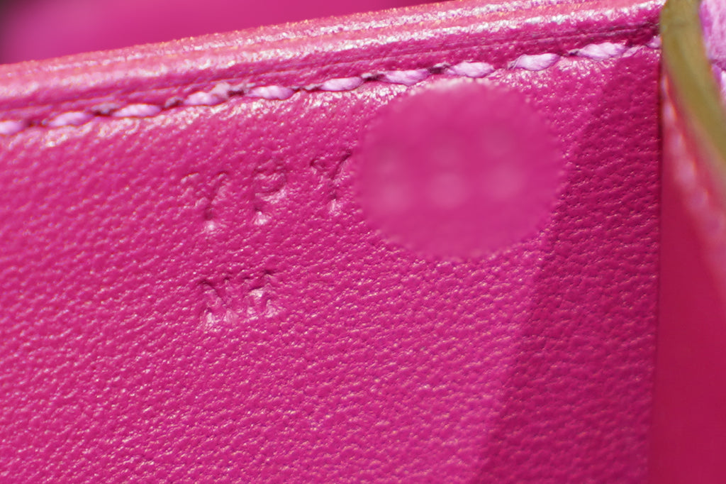 Hermes | Constance – Crocodile Leather – Purple – Gold Hardware