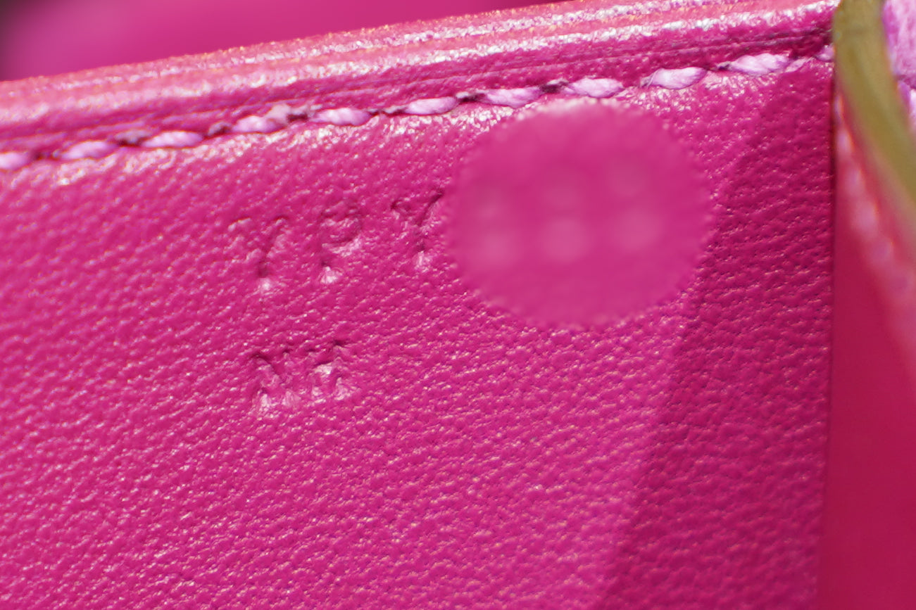 Hermes | Constance – Crocodile Leather – Purple – Gold Hardware