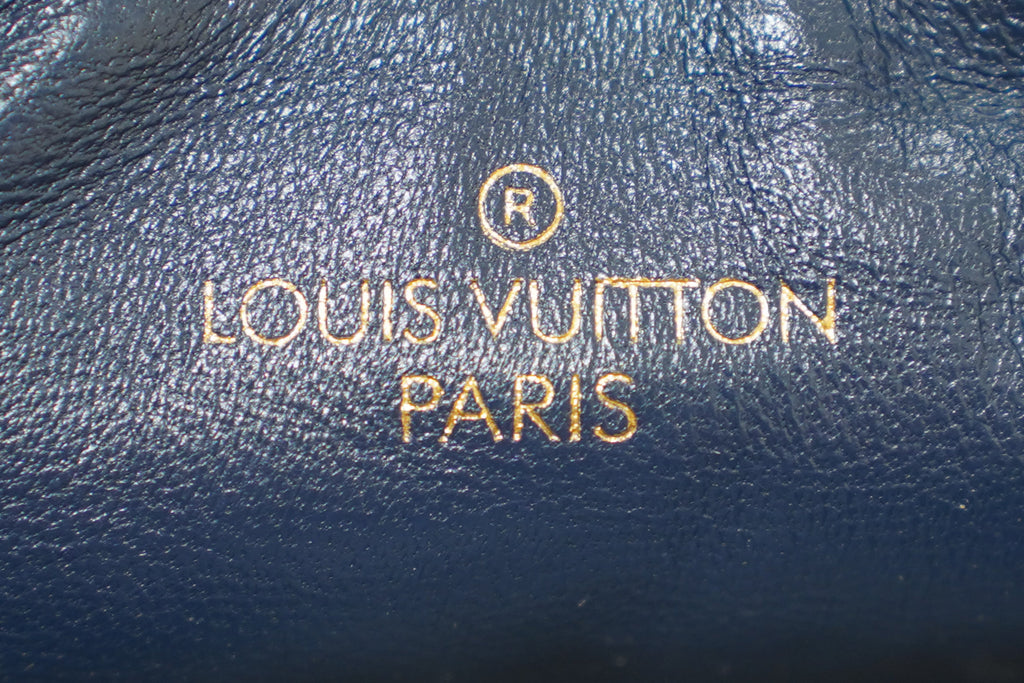 Louis Vuitton | Coussin Medium – Leather – Navy – Gold Hardware