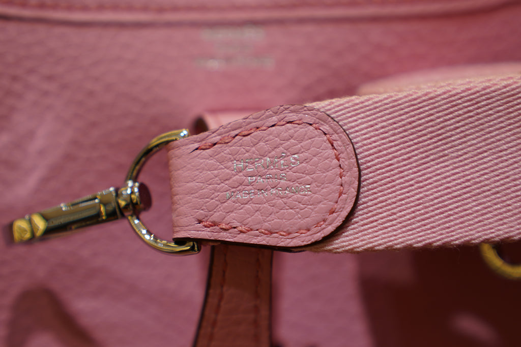 Hermes | Evelyne Small – Epsom – Pink – Silver Hardware