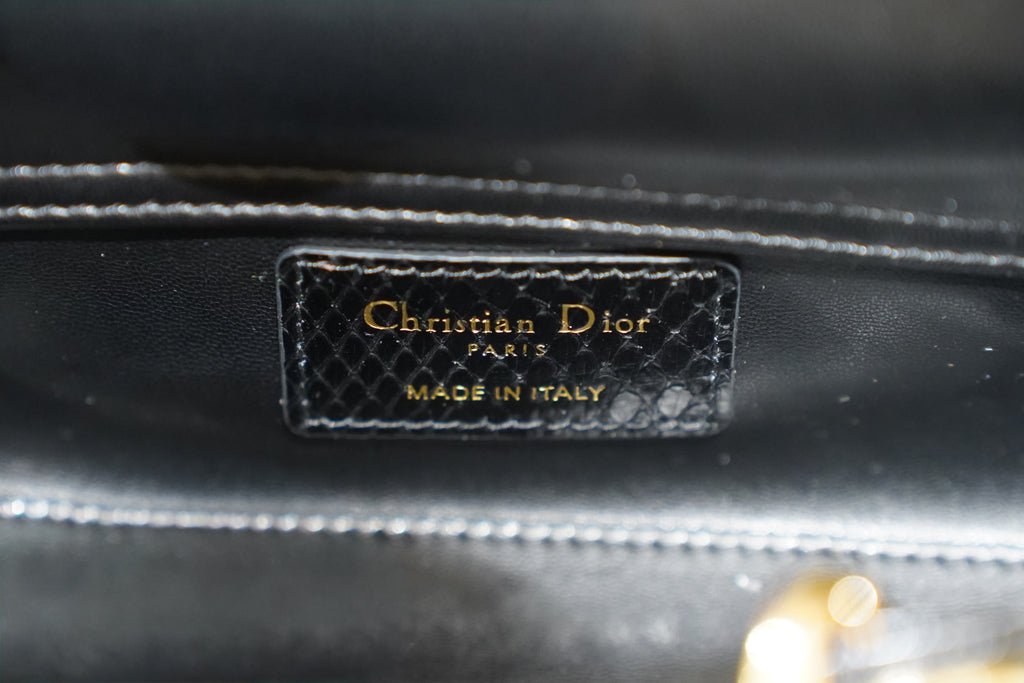 Dior | D-Joy Bag – Leather – Black – Gold Hardware