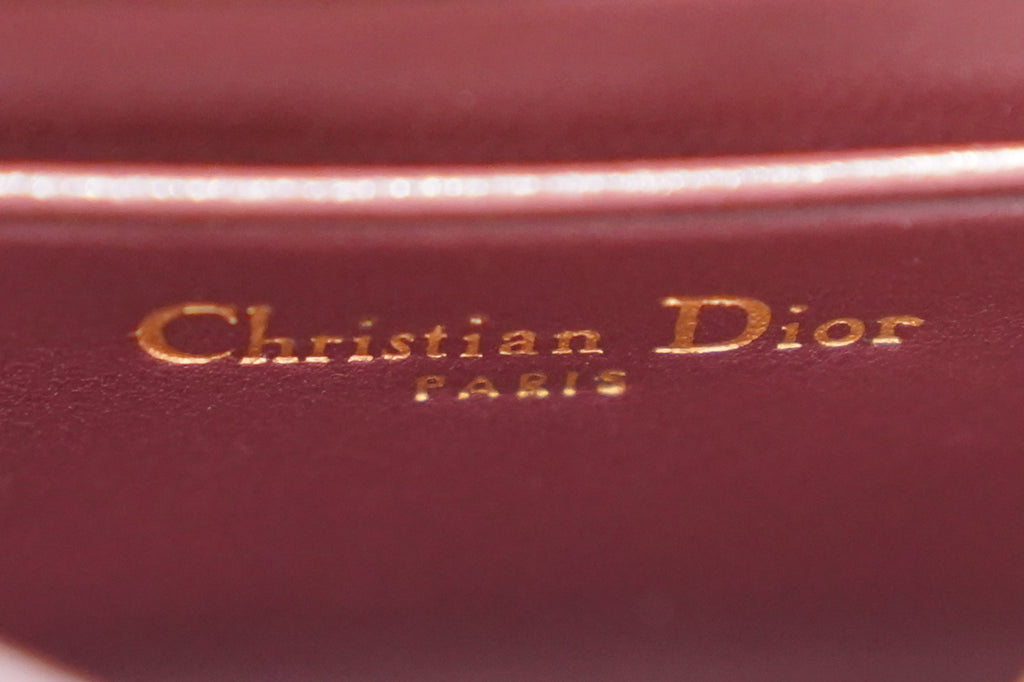 Dior | My Dior Mini Bag – Lambskin – Bordeaux – Gold Hardware